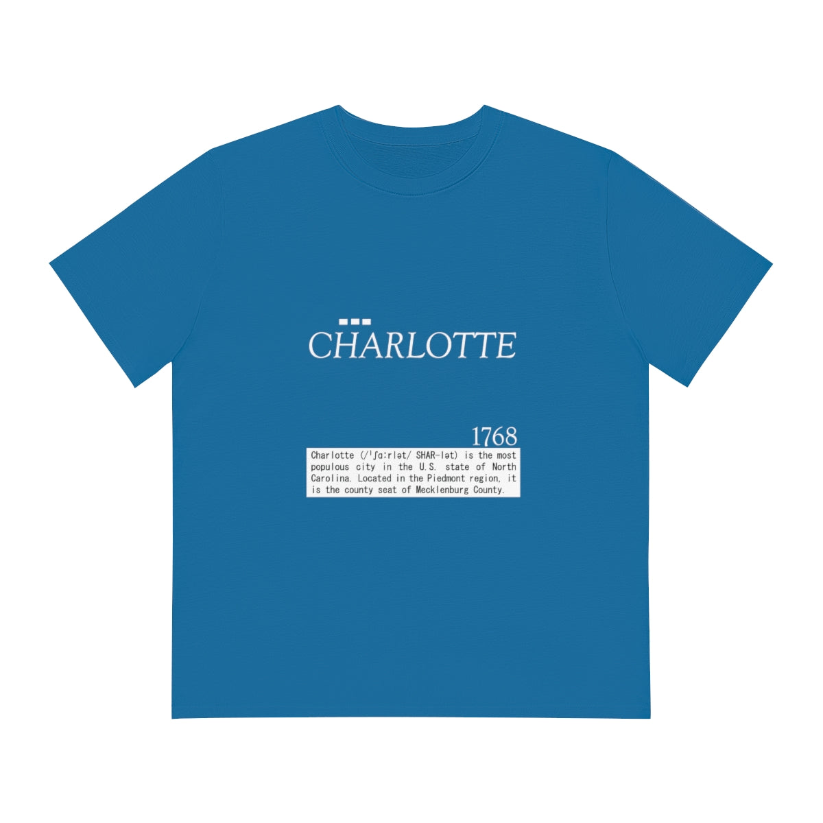 CHARLOTTE defined tee