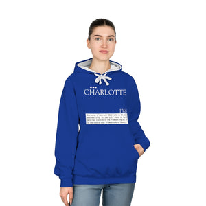 CHARLOTTE defined hoodie