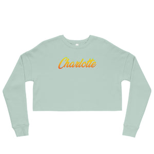 Charlotte Gradient Crop Sweatshirt